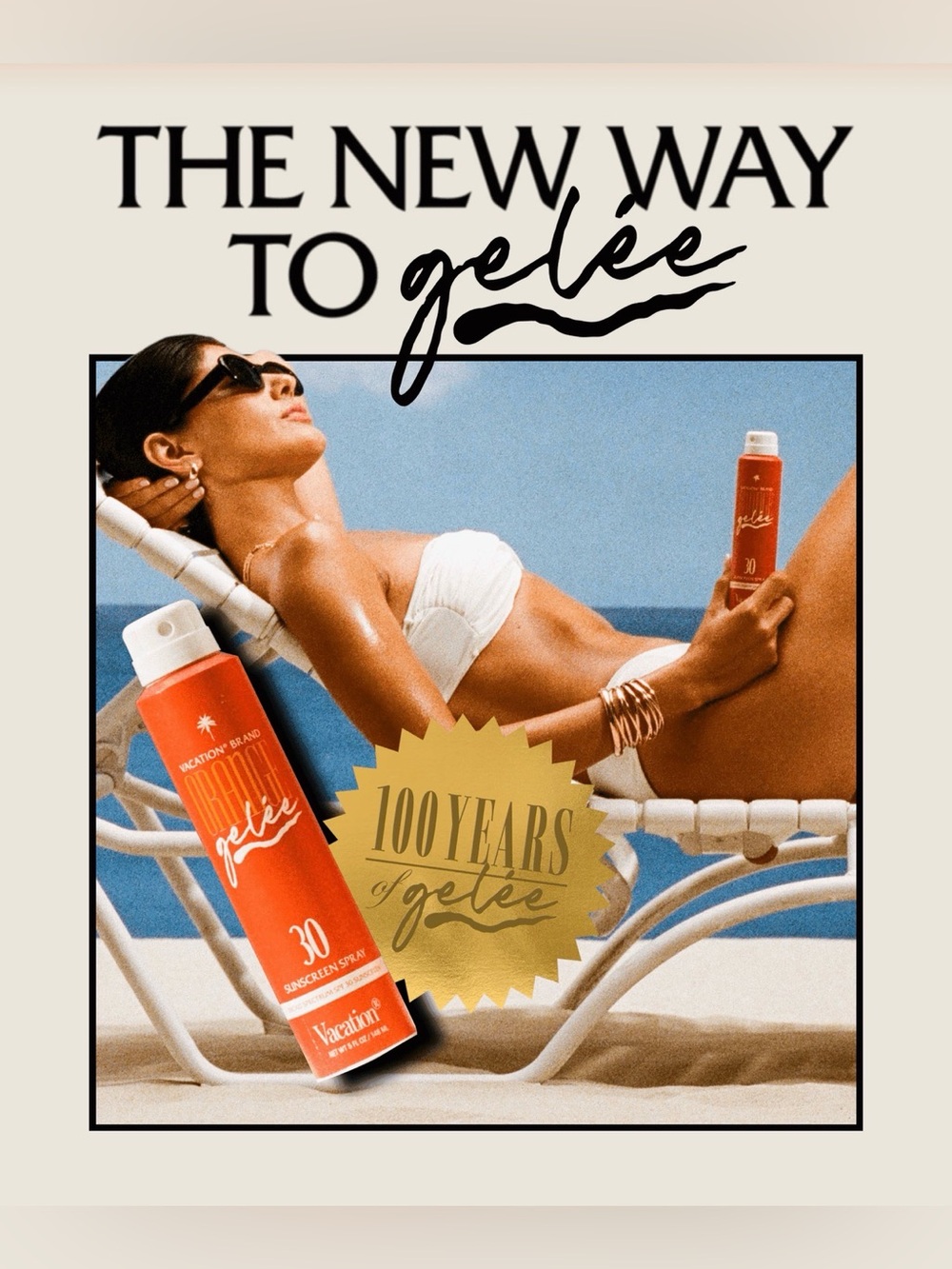 Gelée SPF 30 Sunscreen Spray